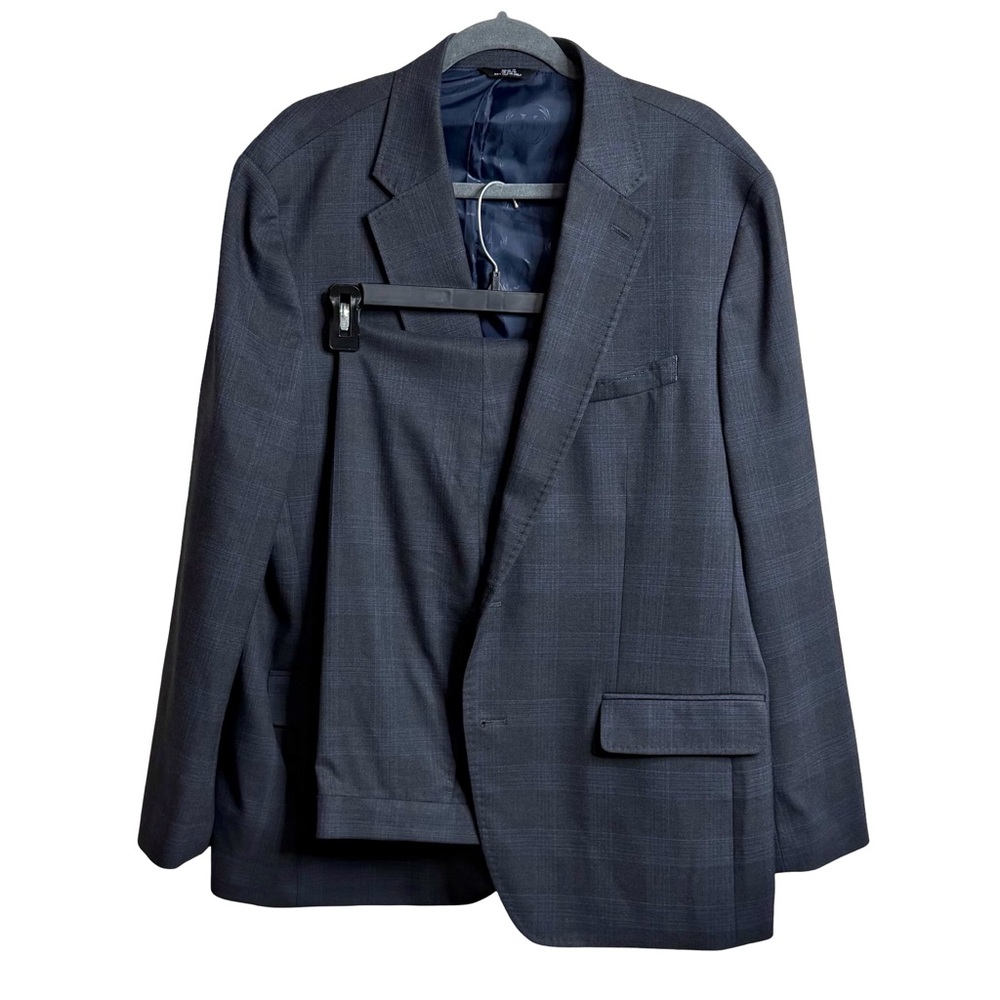 J. M.‎ Haggar Signature Executive Suit Tailored Fit Jacket 46R Pants 40x32